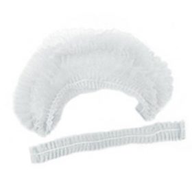 Шапочка-шарлотта нетканая белая